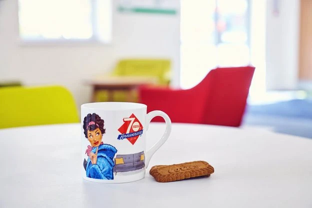 Branded bone china mugs - a quality gift